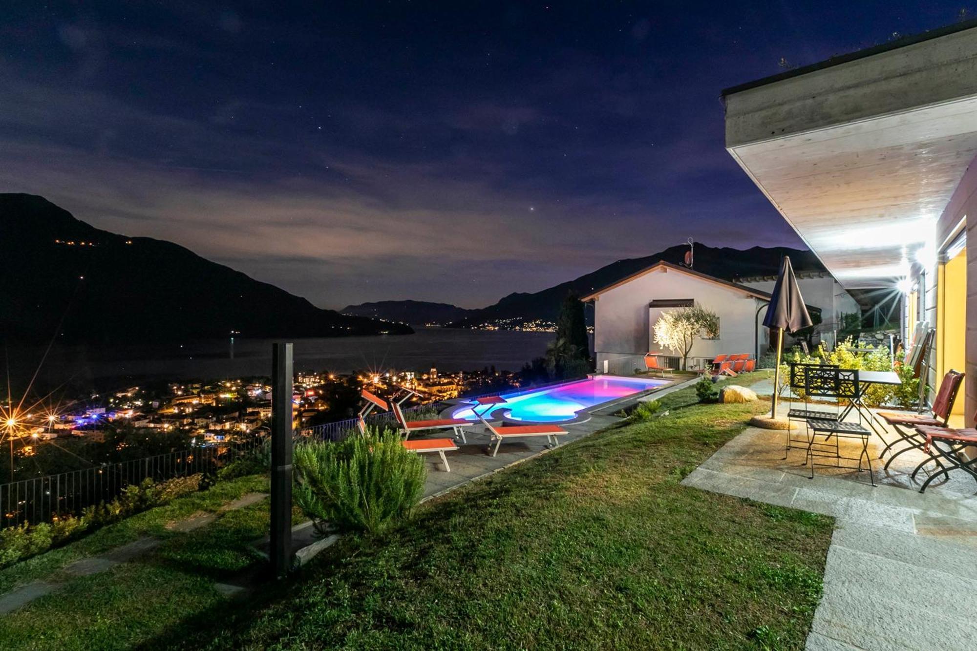 La Collinetta Lake View Веркана Экстерьер фото